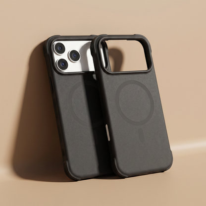 Rugged MagSafe iPhone Case – Grip Texture + Reinforced Corners + SCREEN PROTECTOR!